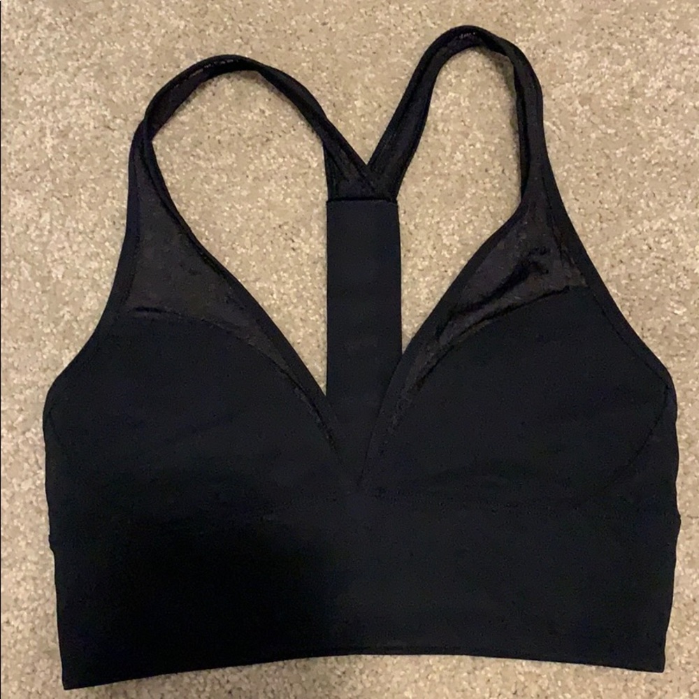 Lululemon Black Lace Sports Bra XS-S
